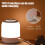 Mini lampada notturna dimmerabile, portatile e ricaricabile (1 pezzo) 4