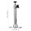 Support Projecteur Aluminium Rotation Murale Plafond 2