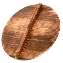 Runder Topfdeckel aus Massivholz, 20 cm