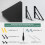 Black Floating Shelves 12 Inch Deep 2 Pack 4