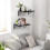 Black Floating Shelves 12 Inch Deep 2 Pack 5