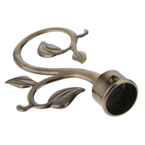 Gardinstangender i bronse for 28 mm stang 2