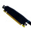 5X PCIE 4.0 X16 GPU Server  Card Extension Cable Woven Mesh Cable Bundle Right Out GEN4 Extension Cable,30cm 8