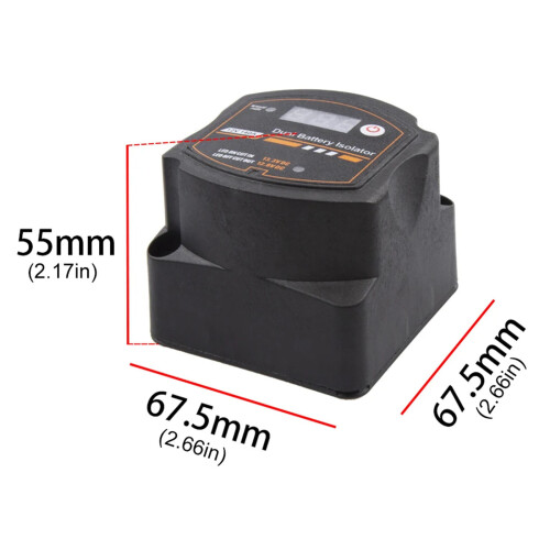 12V 140A Double Battery Isolator Digital Voltage Sensitive 2