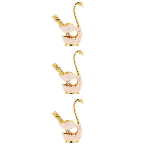 3Sets Shape Tableware Storage Rack Metal Holder for Home 2