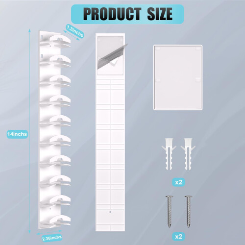 Baseball Cap Organizer Wall Rack Holds 10 Hats 1