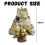 Red and White Christmas Tree Ornament with Lights, Mini 5