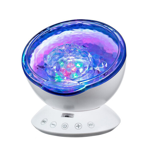 Προβολέας Bluetooth Ocean με 4 μουσικά κομμάτια και 7 1