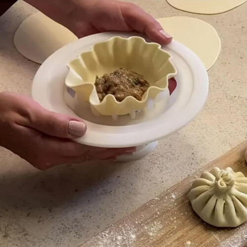 Machine à brioches et raviolis en forme de fleur 2