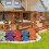 Outdoor Artificial Flowers 21-Pack Light Autumn Orange 5