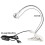 Lampe de lecture LED avec pince, col flexible, alimentation USB 4
