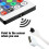 Controller per strisce LED da 12 V con telecomando a infrarossi a 44 tasti 4
