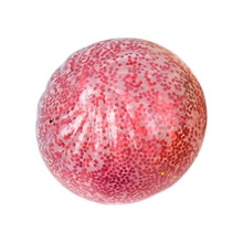 Fun Glitter Powder Dumpling Stress Reliever Squeezable Toy-Red