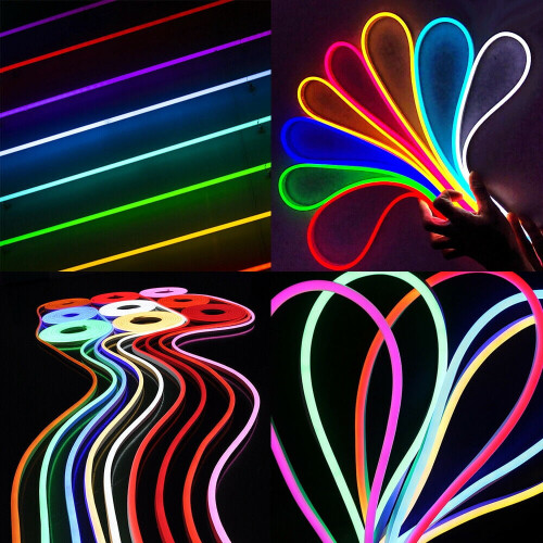 Φως LED 5m με σχοινί νέον 12V IP65 Αδιάβροχο 1