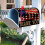 Blomsterpostkassedeksel 21x18 tommer polyester med magneter 5