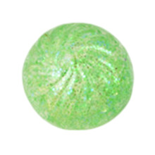 Sprankelende glitterpoeder dim sum stressbal voor-Groente
