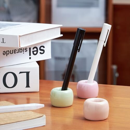Κεραμική θήκη οδοντόβουρτσας – Peach Macaron 2