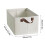 Under Bed Storage Container,Foldable Storage Cubes,Household Clothes Storage Container,gray 3