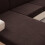 Sofakissenbezug aus Stretch-Polyester – Kaffee 4