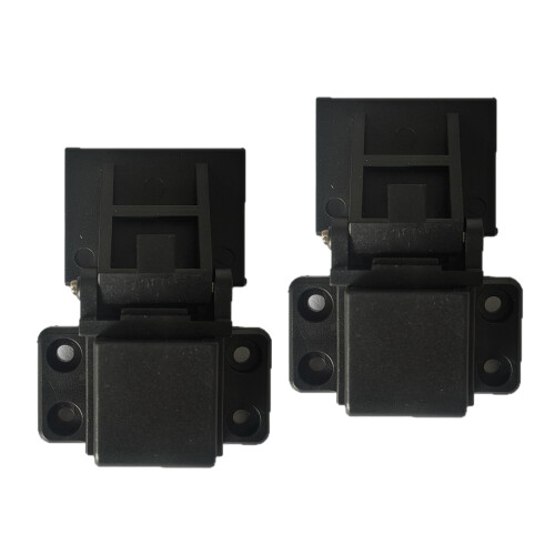 Heavy Duty Turntable Lid Hinges Replacement Dust Cover-2 pieces