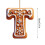Black Christmas Tree Ornament Personalized Name 3.15 Inch 3