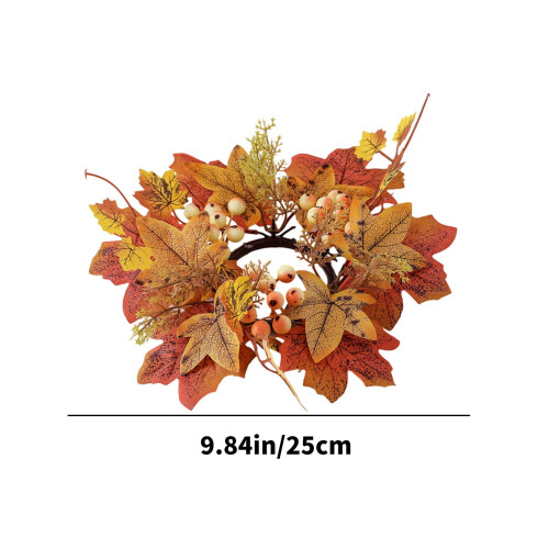 Boho Eucalyptus Wreath 10 Inch 2