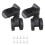 Double Wheel Replacement For Luggage Lightweight  Y39-Black 2