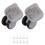 Double Wheel Replacement For Luggage Lightweight  Y39-Black 5