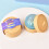 Fun Glitter Powder Dumpling Stress Reliever for-Purple 5