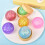 Fun Glitter Powder Dumpling Stress Reliever for-Purple 6