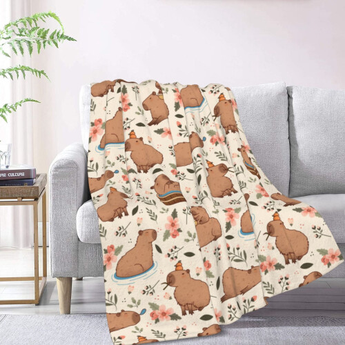 Κουβέρτα Capybara Fleece 60" x50" 1
