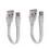 Câble de chargement en caoutchouc plat USB vers USB 5-3m LE 7