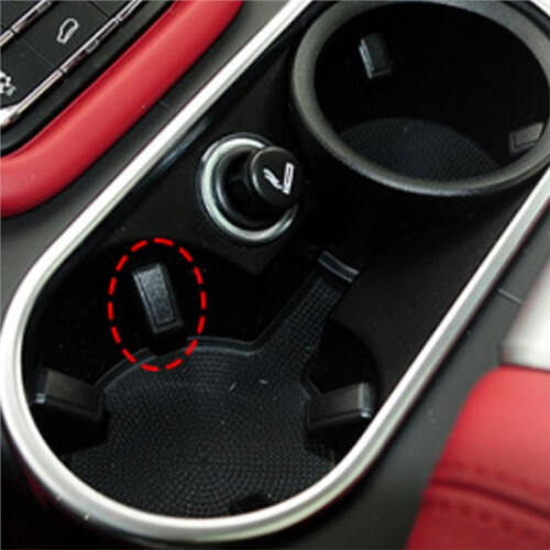 Bekerhouderclip voor Middenconsole van Auto voor  Cayenne 2011-2017 2