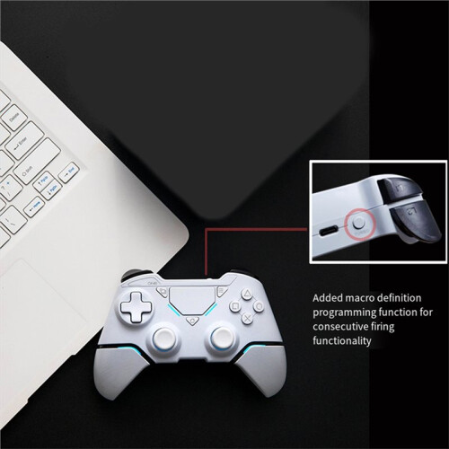 For PS4 Pro PC Tablet Steam Wireless  Gaming Controller Vibrations Two-Player IOS Mobile Phone Handle B 2