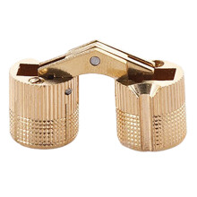 2 Stück zylindrische Schrank-Türscharniere, verdeckte-16mm