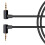 Portable L Shaped Auxiliary Cable 2.5mm Audios Cable-50cm 1