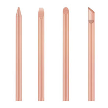 4Pcs Copper Solder Iron Replacement Tips for 30W 40W 60W-40W