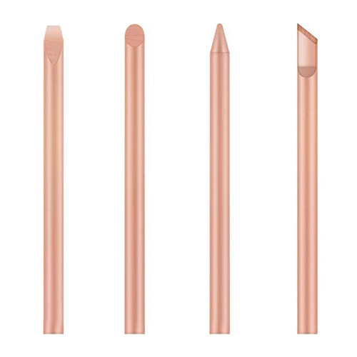 Pack of 4 Copper External Heat Solder Iron Tips Replacement-30W