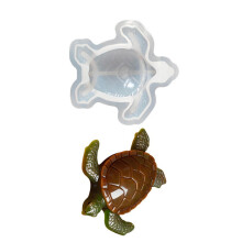 Flexible Silicone DIY Mold for Cartoon Desktop Animal-turtle