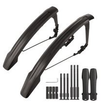 Adjustable Front Rear Mud Guards Universals Bicycles Mudguard