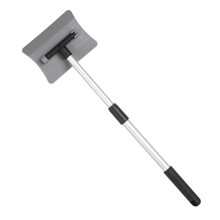 All Weather Car Snow Shovel Ergonomic Extendable Design-grey