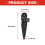 Sturdy Folding Tripod Stand Adjustable Camera Mounting for 3