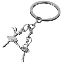 Artistieke balletschoensleutelhanger met hoofdtelefoonontwerp,-B