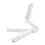Foldable Articulated Tablets Stand 180 Degree Adjustable-White 1