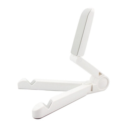 Foldable Articulated Tablets Stand 180 Degree Adjustable-White