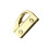 Premium Metal Purse Hardware Components Effortless-Light Gold 1