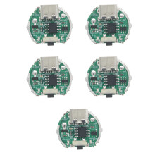 Programmable Brightness Driver Module for 10W LED-Pack of five