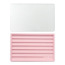 3-laags stapelbare Keycap-opbergdoos Stofdichte houder-Roze
