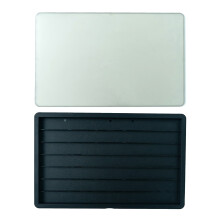 Stapelbare 3-laags Keycap-organisatiedoos met-Zwart
