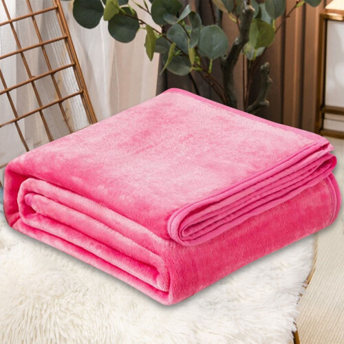 Flanellen deken 120x200cm Zachte polyester plaid